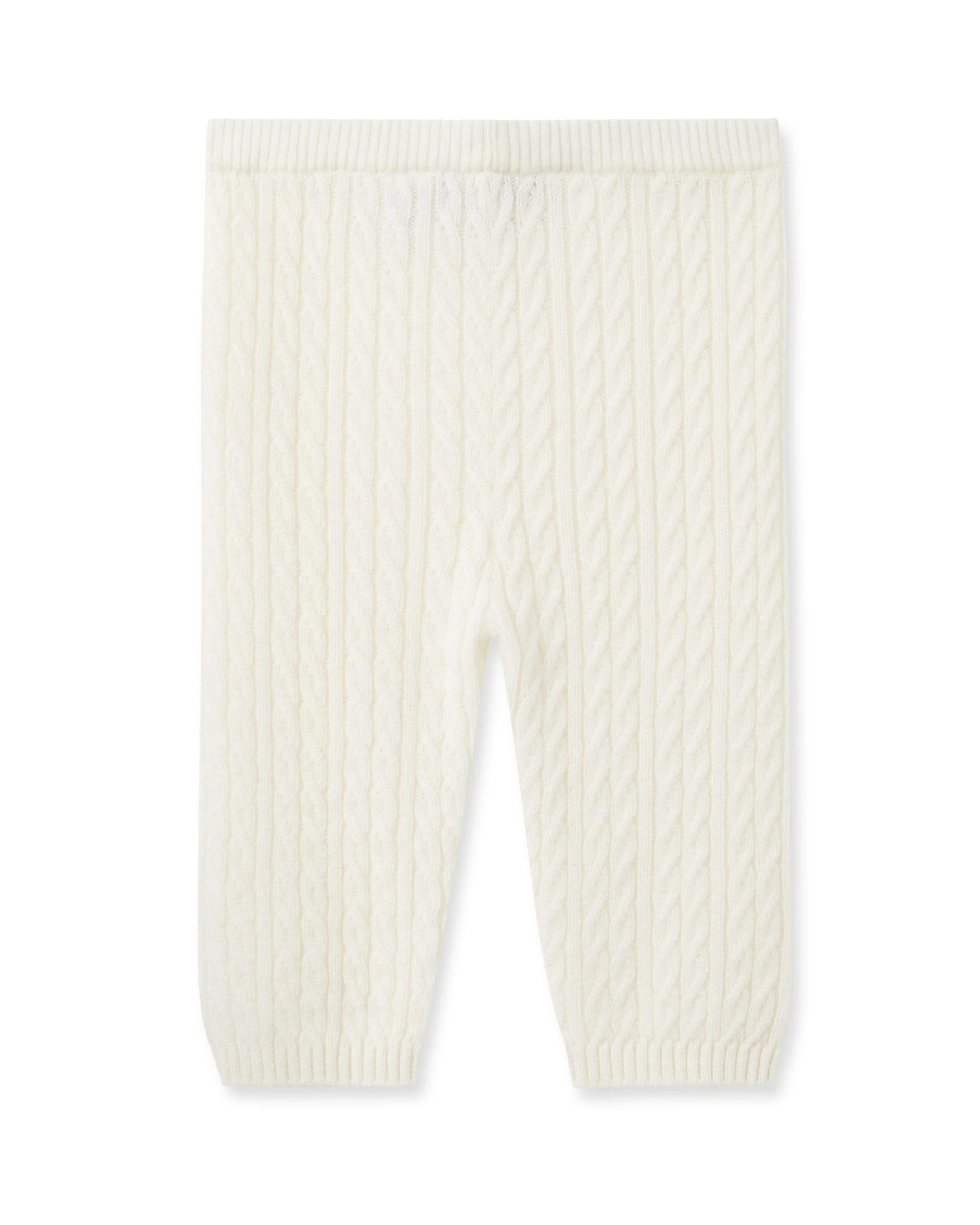 Cable Cashmere Leggings New Ivory White - Image 7