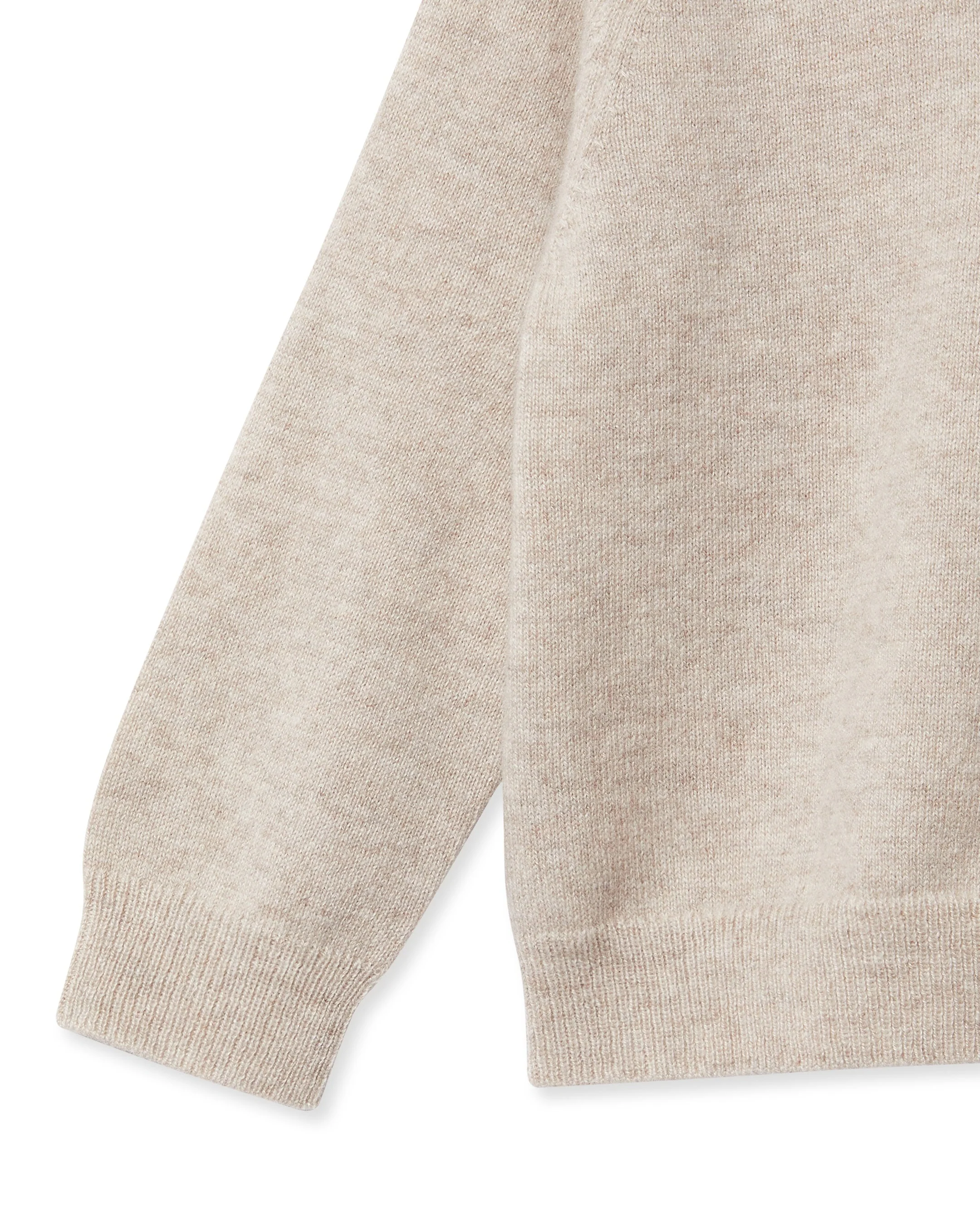 Cashmere Hoodie Oatmeal Brown - Image 8