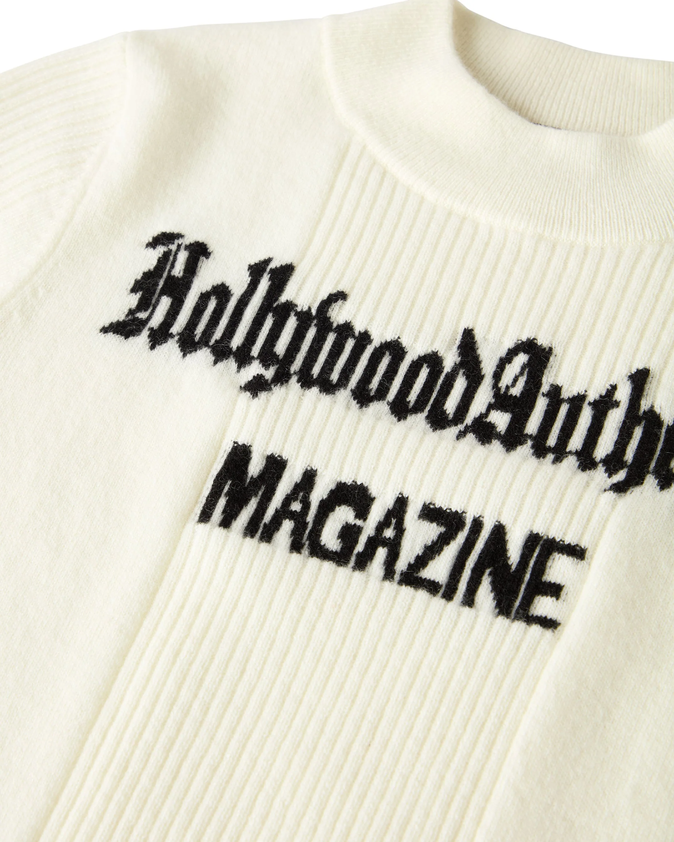 Hollywood Authentic The Magazine Tee New Ivory White - Image 4