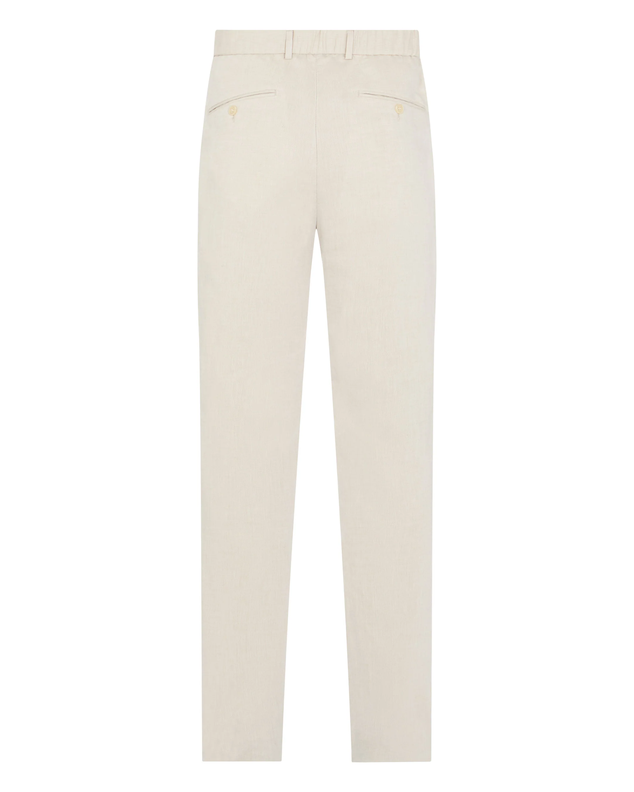 Men's Atrani Linen Blend Trousers Sand Brown - Image 2