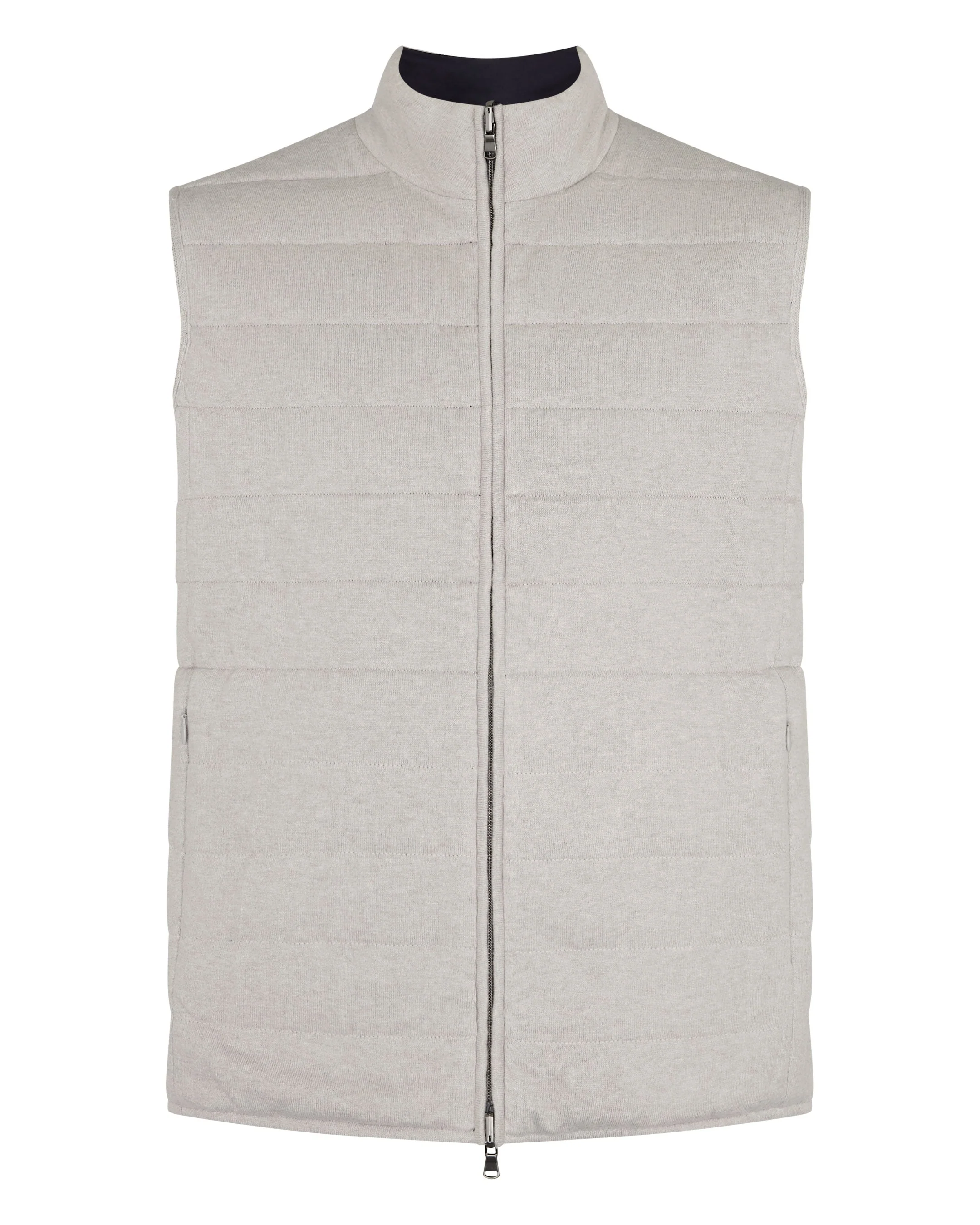 Men's Strand Down Gilet Fumo Grey - Image 2