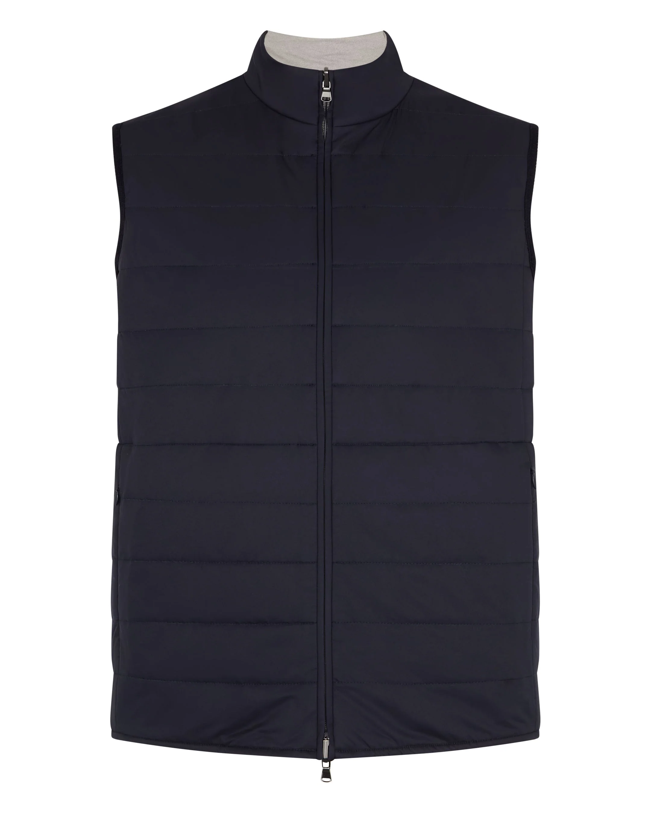 Men's Strand Down Gilet Fumo Grey - Image 5