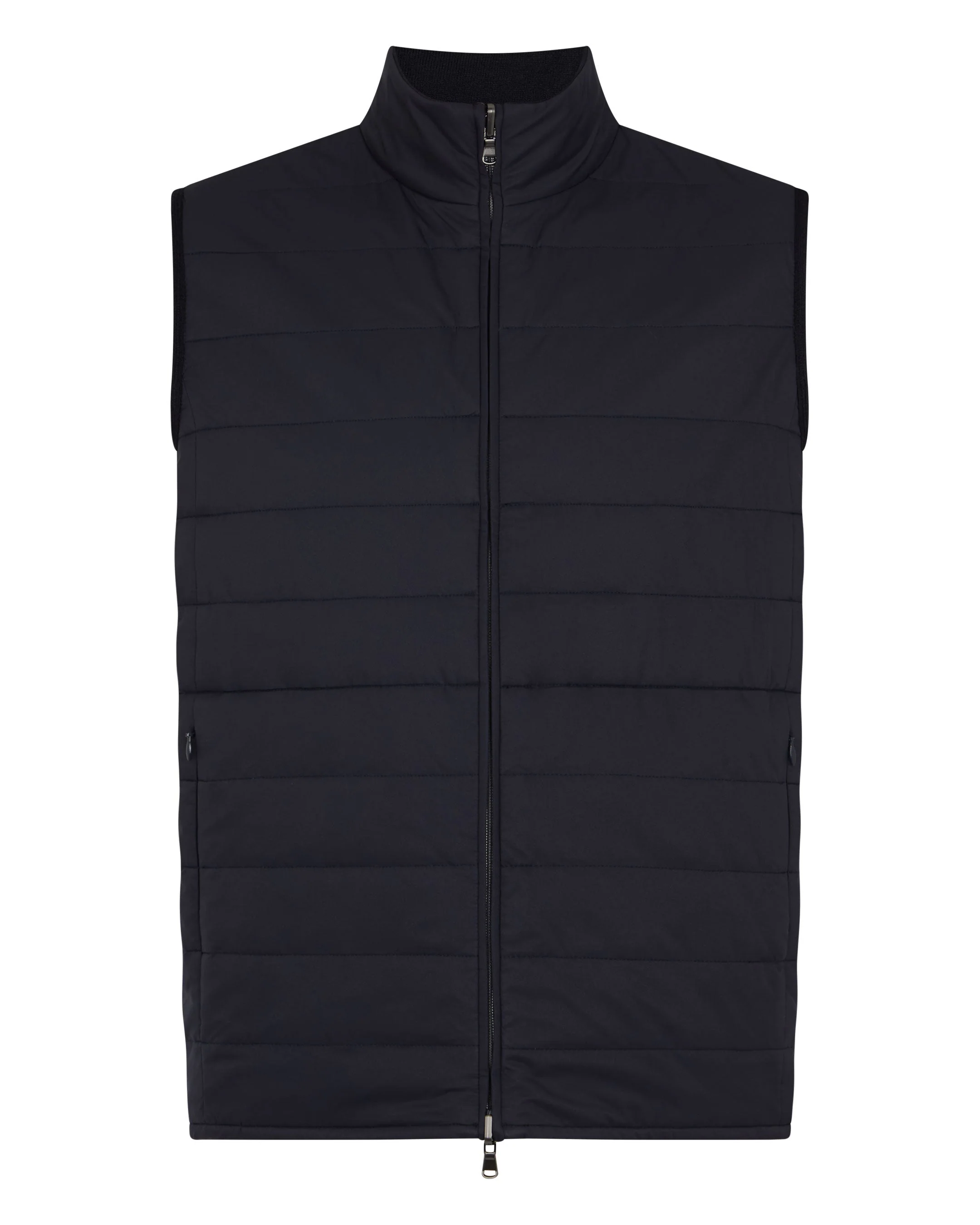 Men's Strand Down Gilet Navy Blue - Image 2