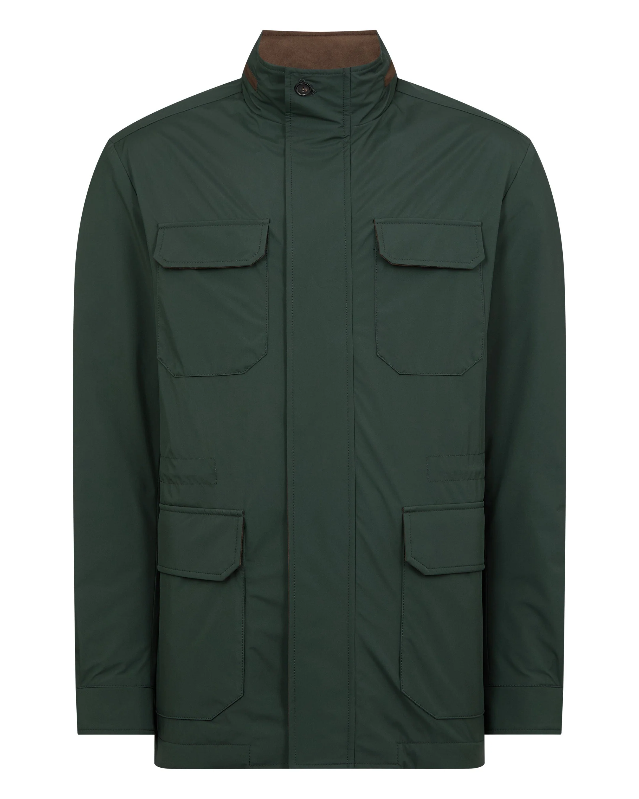 Men's Vale Weatherproof Jacket Khaki Green - Image 2