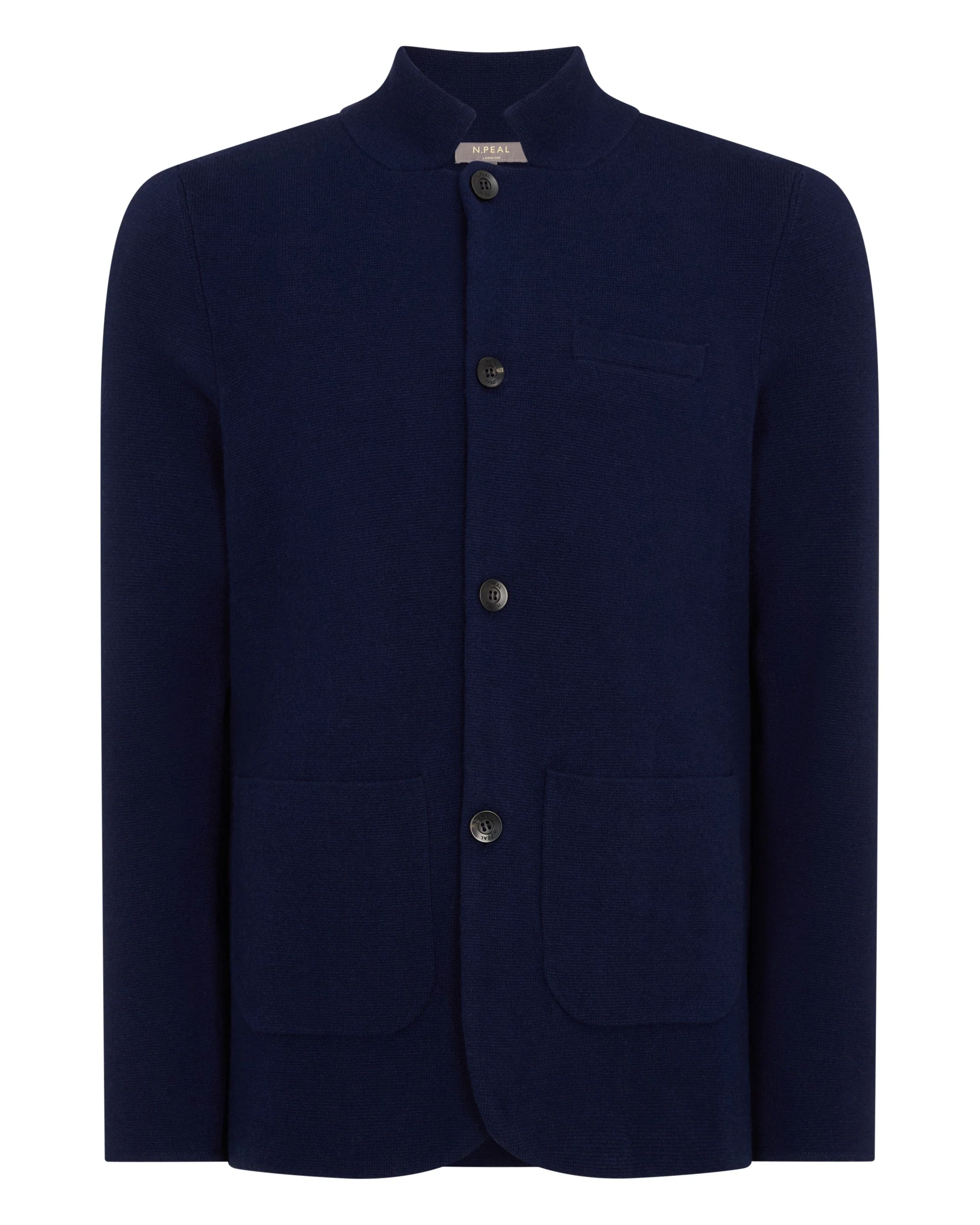 Men's Grosvenor Milano Cashmere Jacket Deep French Blue - Image 2