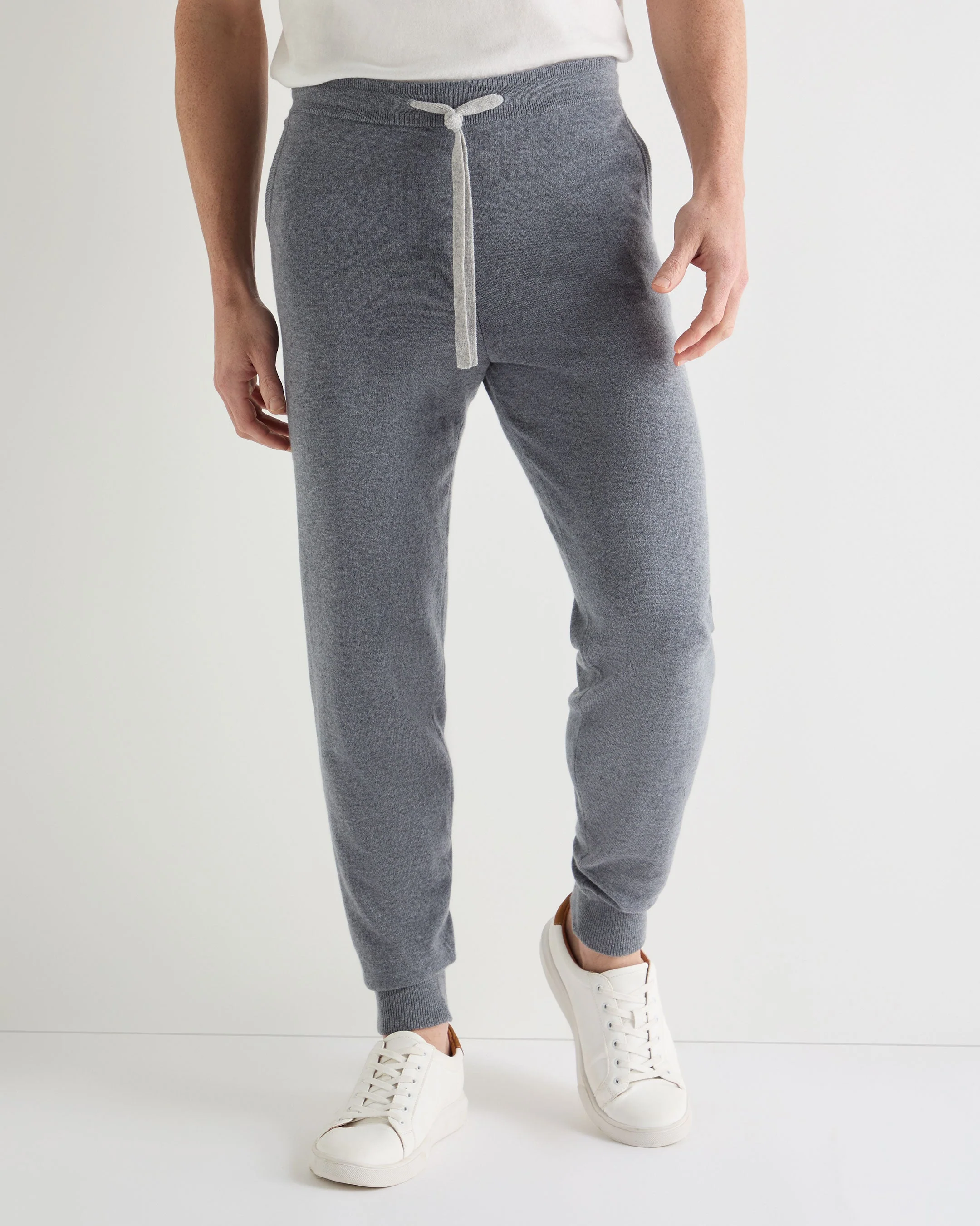 Men's Ladbroke Cashmere Jogger Ash Grey