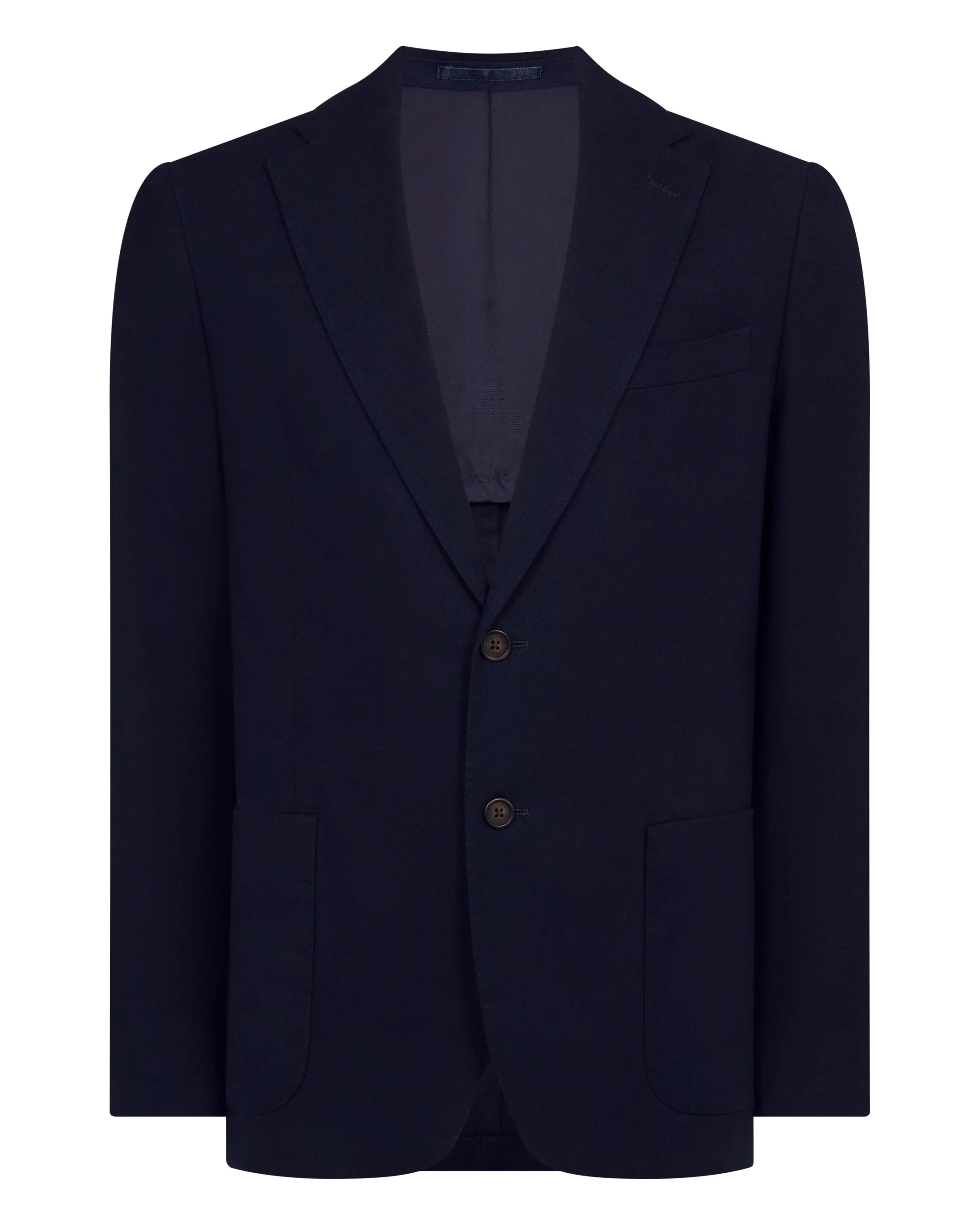 Men's Monaco Flannel Cotton Jacket Navy Blue - Image 2