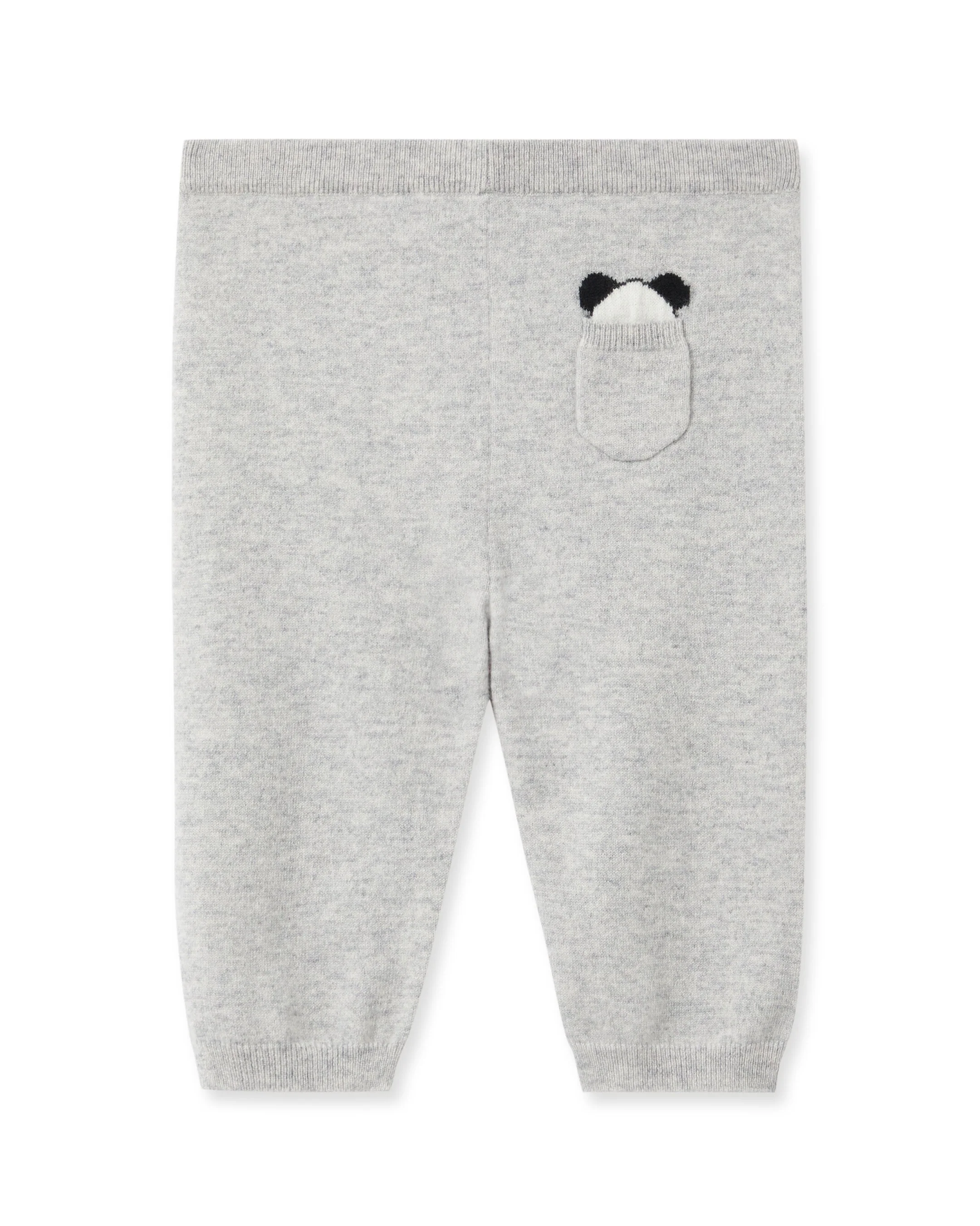 Panda Pocket Cashmere Leggings Fumo Grey - Image 6