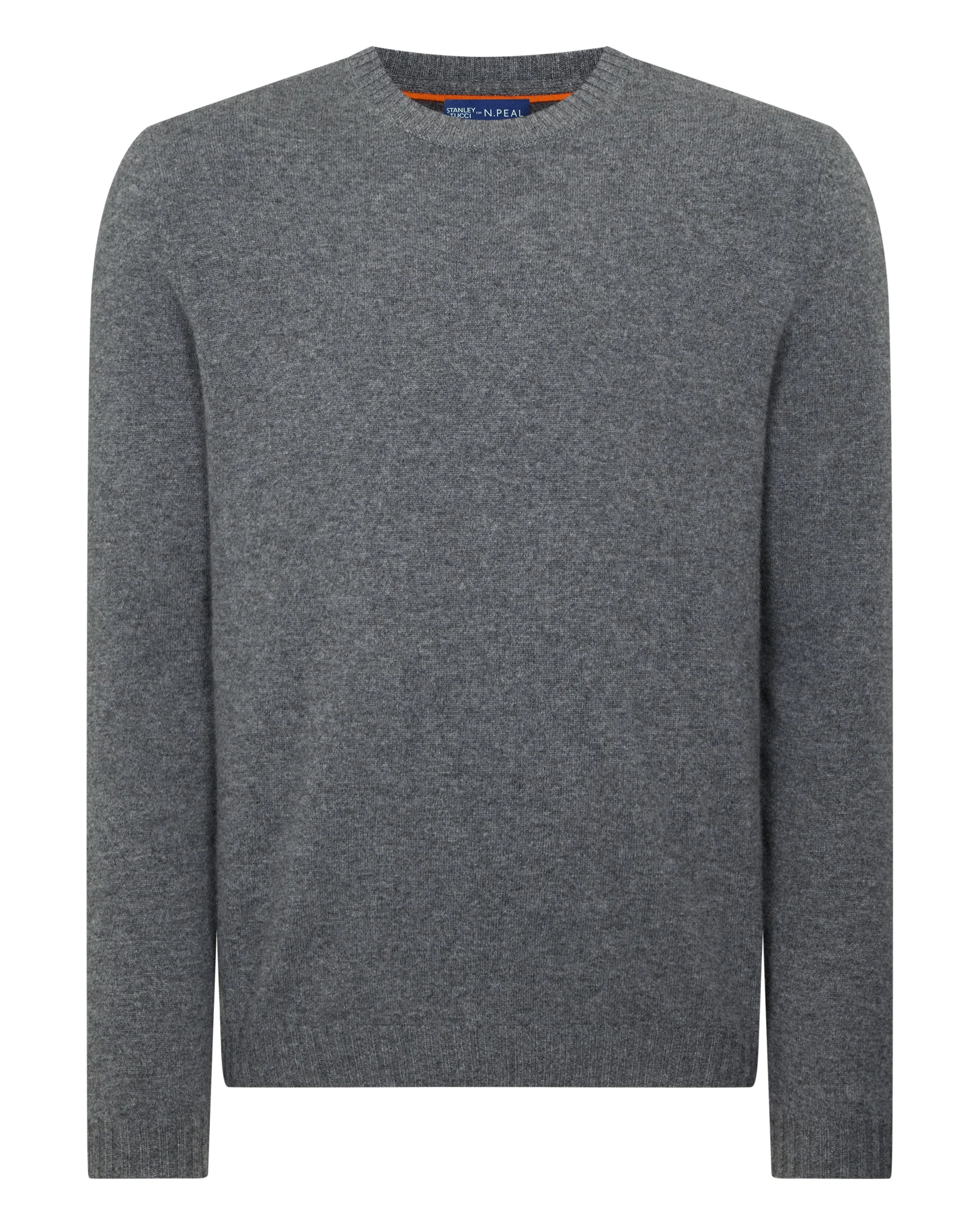 TUCCI ROUND NECK SWEATER Elephant Grey - Image 2
