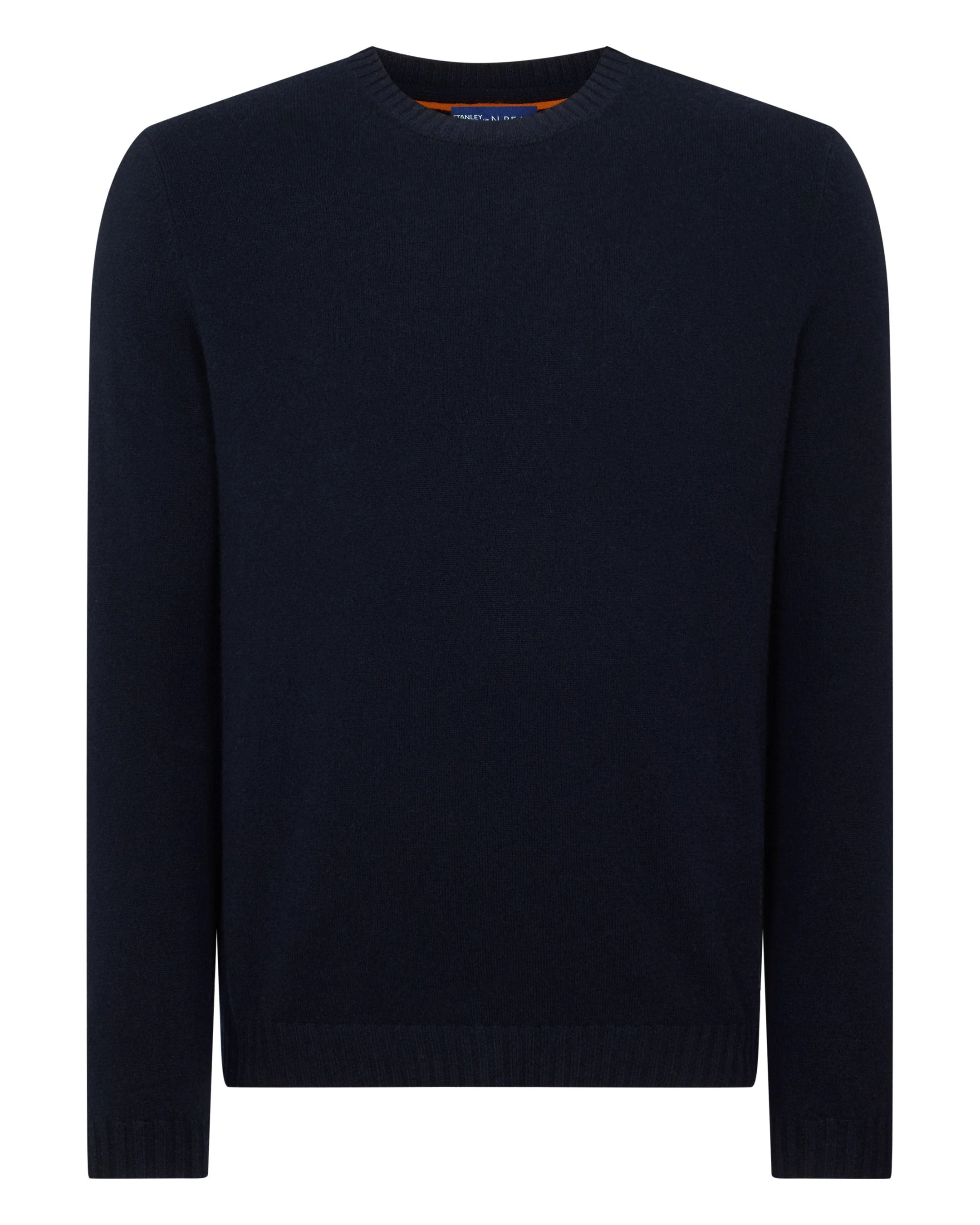 TUCCI ROUND NECK SWEATER Navy Blue - Image 2