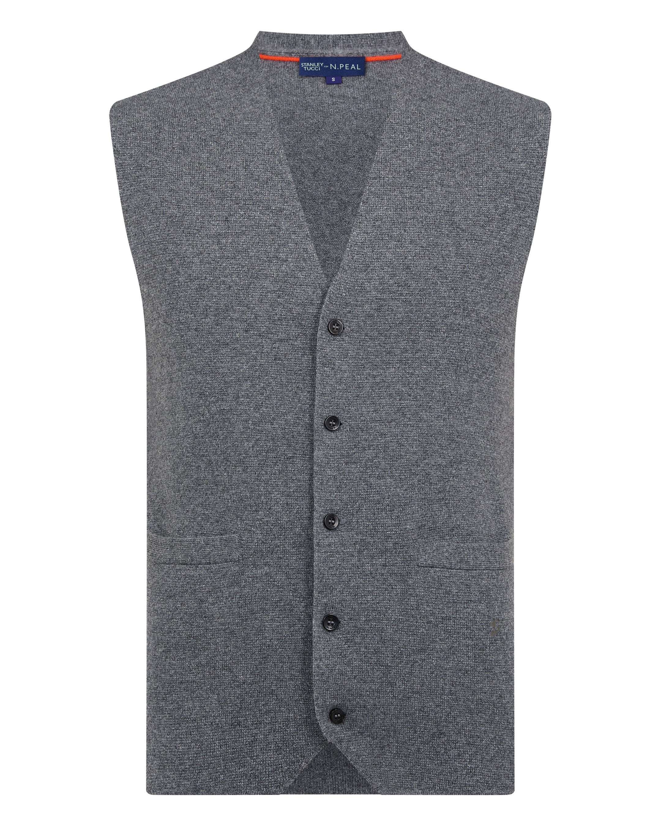 TUCCI WAISTCOAT Elephant Grey - Image 2