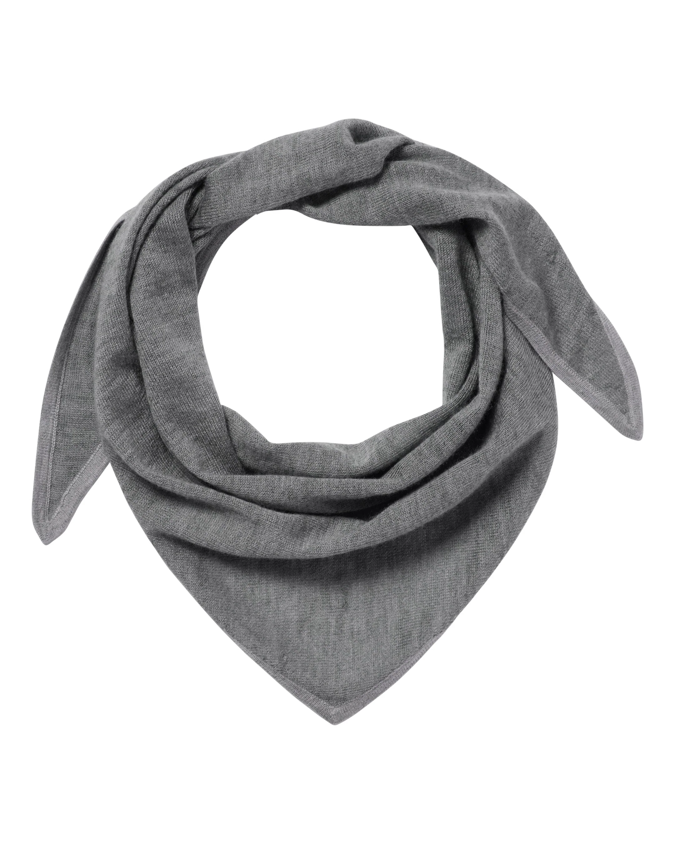 Unisex Silk Cashmere Scarf Graphite Grey
