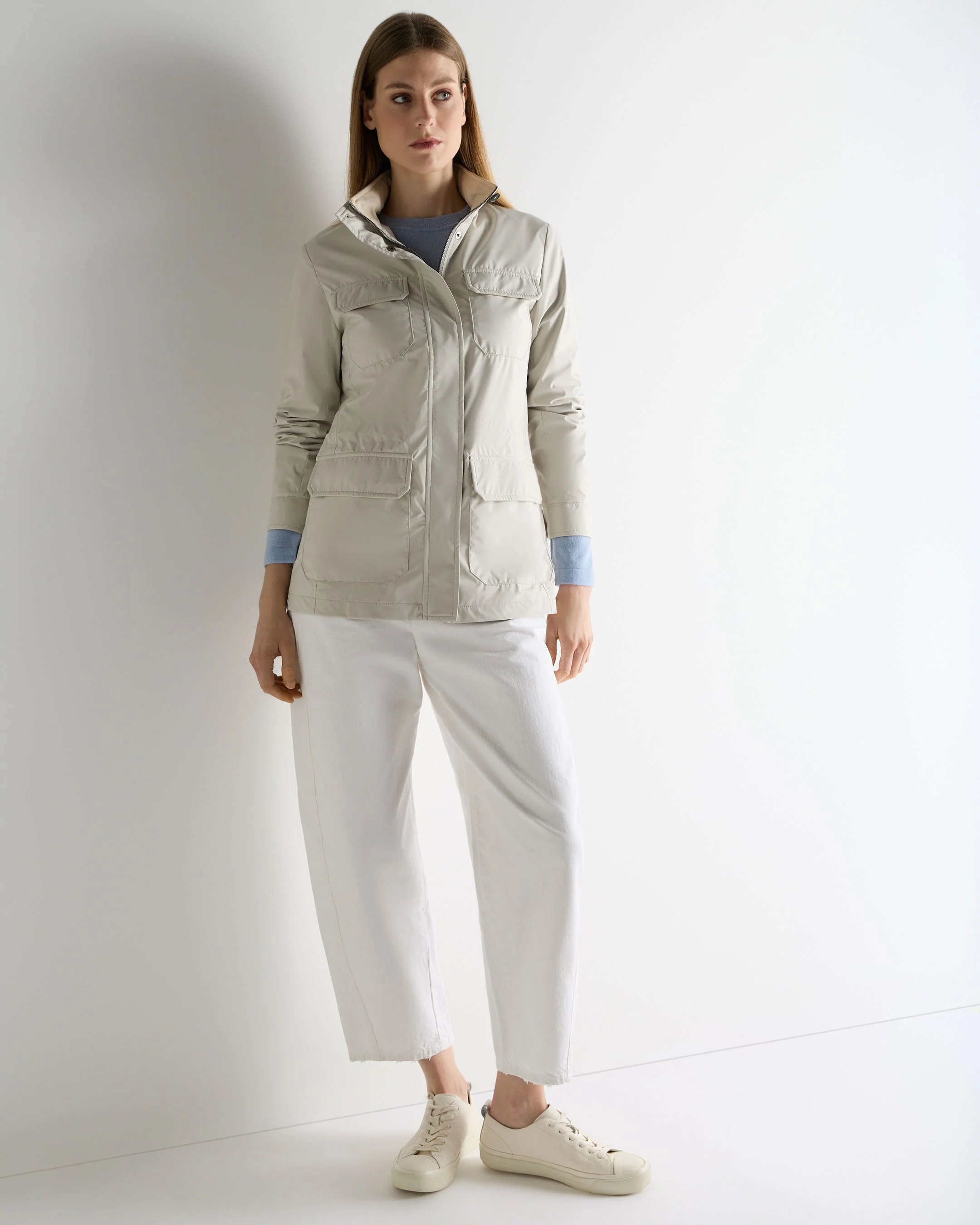 Women's Avola Weatherproof Jacket Stone Brown - Image 3