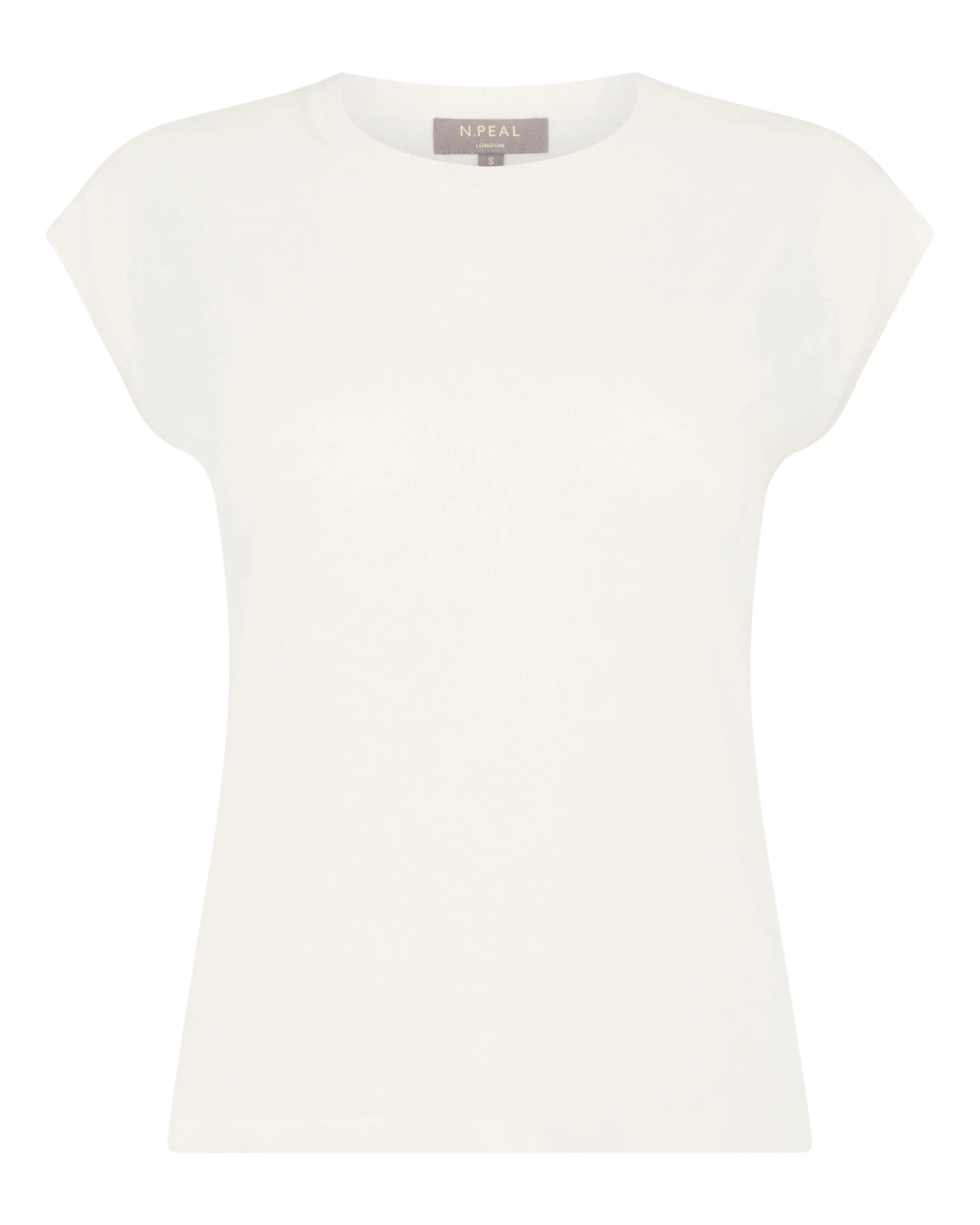 Women's Cotton Cashmere Silk Top New Ivory White - Image 2