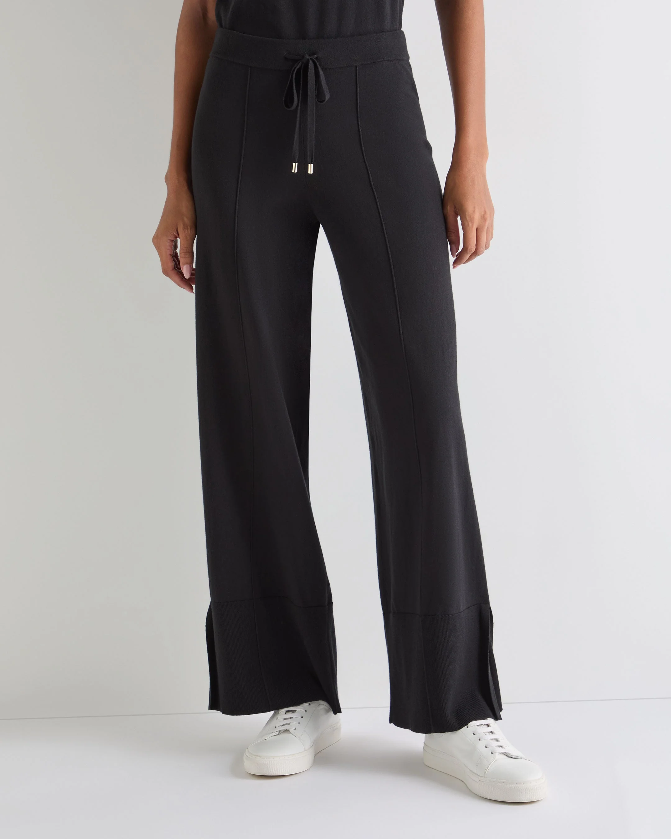 Women's Cotton Cashmere Pant Black