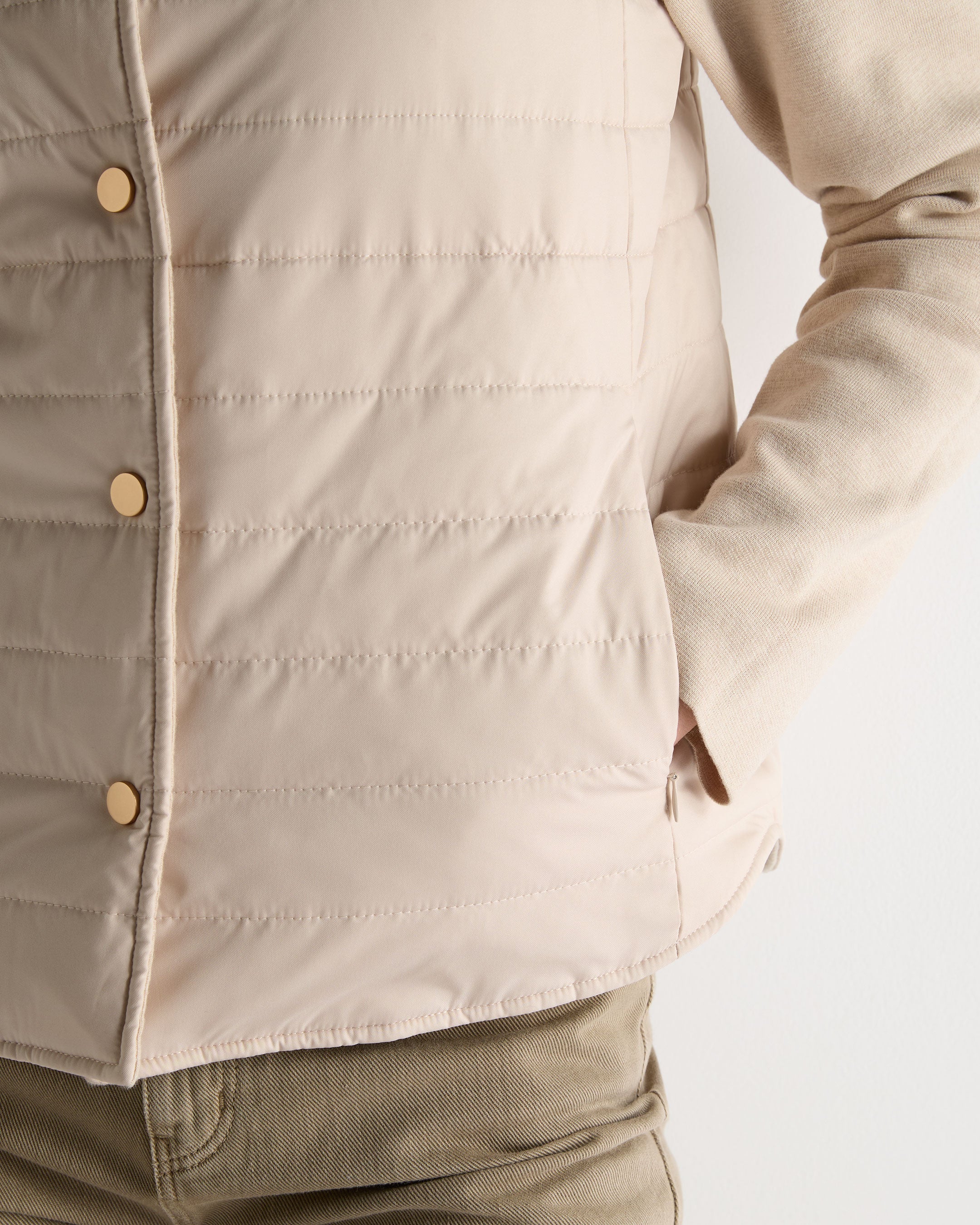 Women's Ida Technical Jacket Sandstone Brown - Image 5
