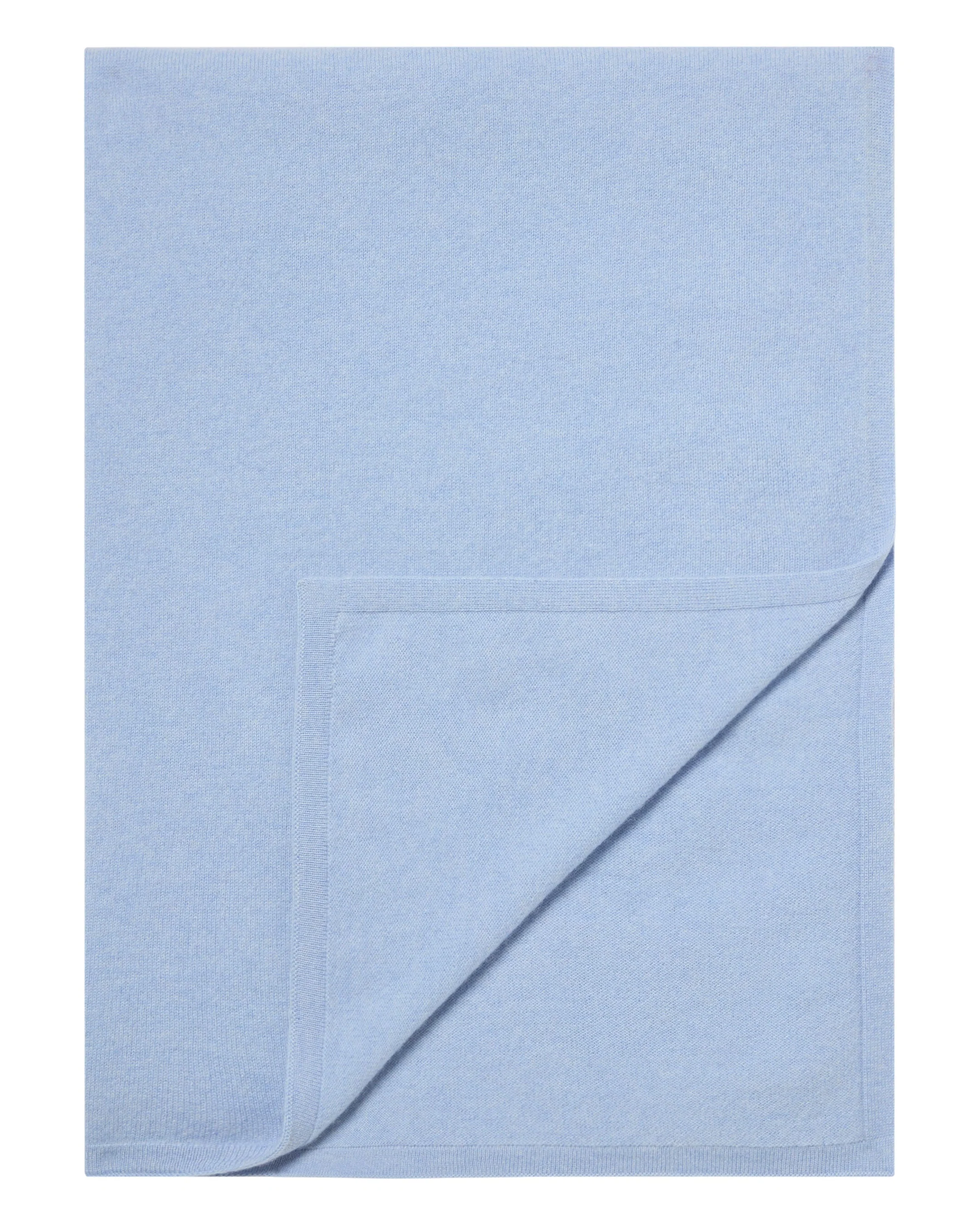 Women's Lightweight Cashmere Shawl Sea Mist Blue
