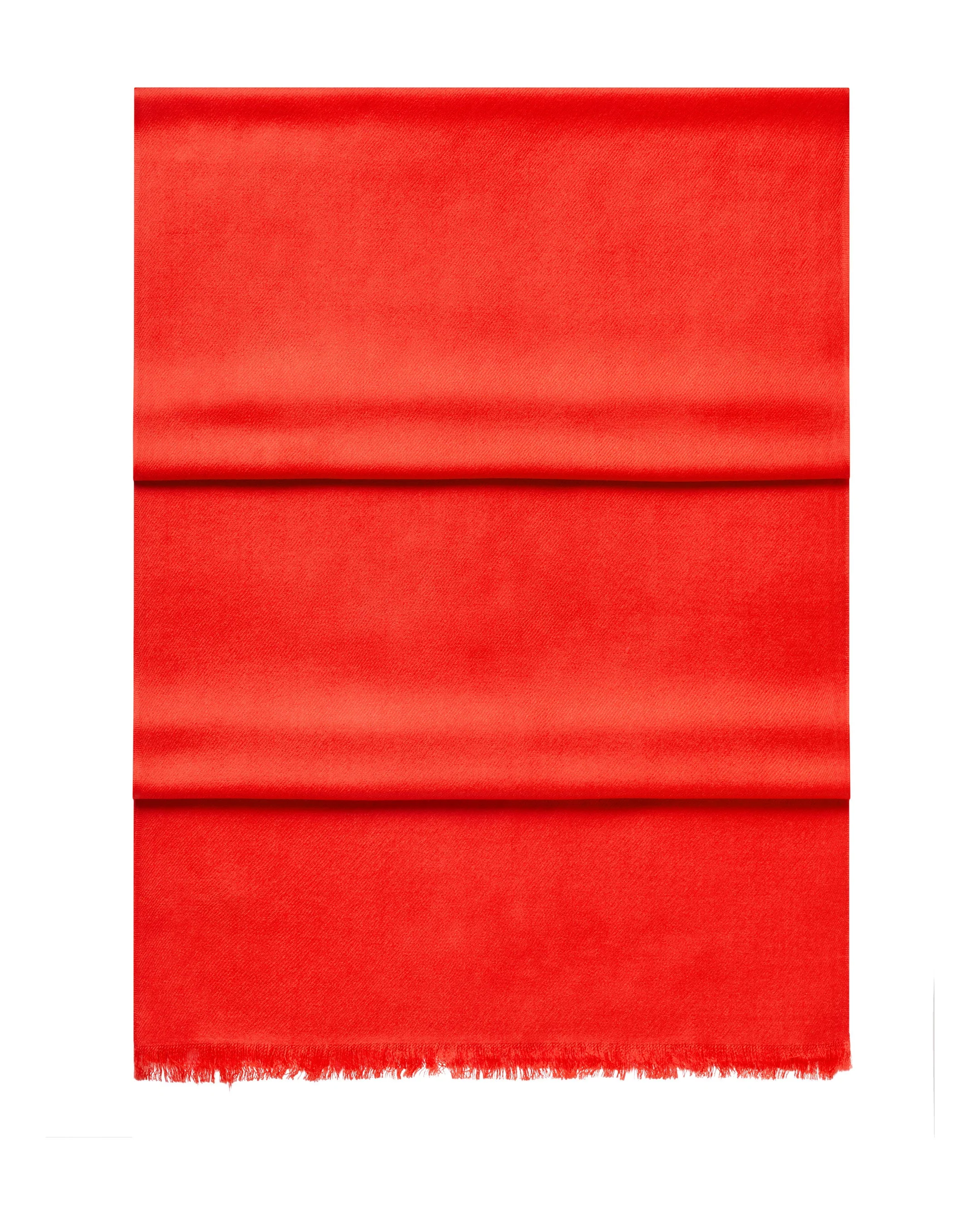Women's Pashmina Cashmere Stole Tomato Red