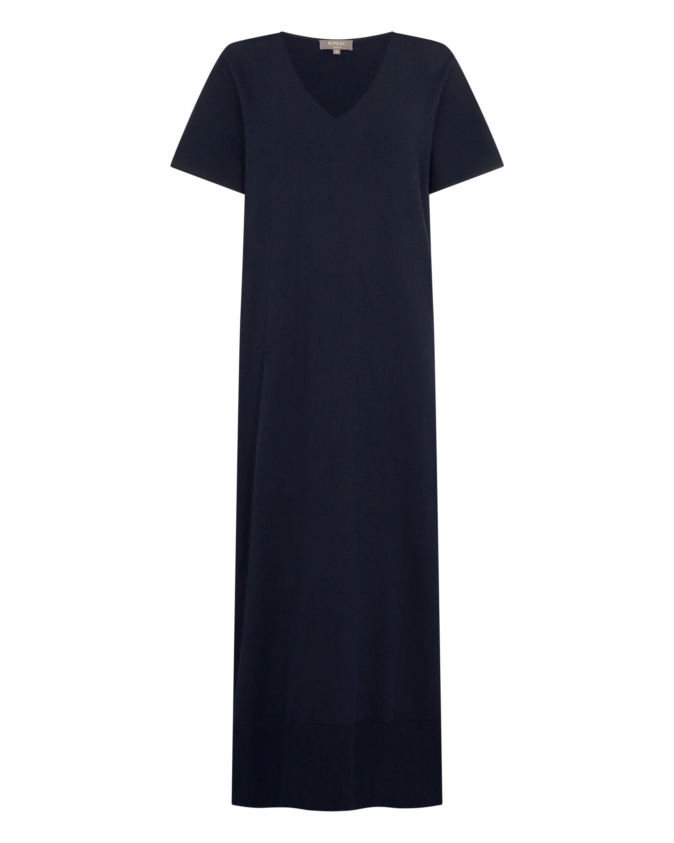 Women's Relaxed Jersey Dress Navy Blue - Image 2